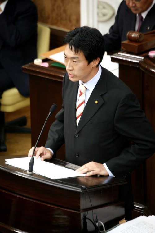 中野議員　代表質問